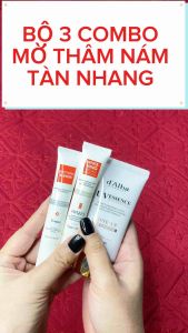 Bộ 3 Combo Kem Ngày Đêm Làm Sáng Da Mờ Thâm