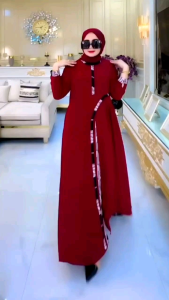 Gamis Aulia By One Collection: Bahan Katun Nyaman & Desain Modern