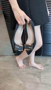 Giày cao gót nữ  mẫu mới gót 5p7p Giày công sở  dép nữ