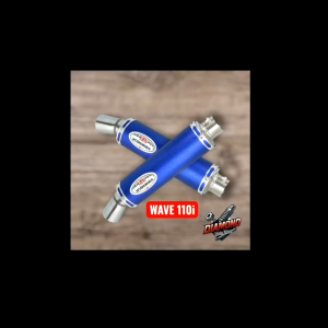 ท่อสูตรเวฟ110i ท่อแต่งเวฟ110i  ท่อโยชิมูระ  สำหรับ W110i