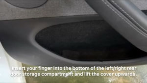 Jowua Reflective Rear Door Emergency Release Strap - สายดึงเปิดประตูหลังฉุกเฉินแบบสะท้อนแสง