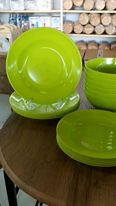 จานชามยกชุด เมลามีนแท้เกรดเอ ตราเหรียญทอง จากสยามเบสแวร์ คุณภาพดียกชุด