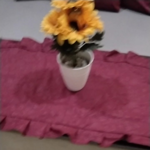 SARUNG BAT SOFA + TAPLAK MEJA TAMU UK 75*40 CM