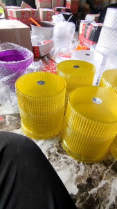 MIKA ROTARI ATAU TUTUP LAMPU ROTARI UKURAN XENON SERI-H 2024 ( MIKA SAJA )