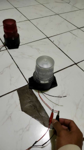 ROTARI MICHIBA TOPLES KECIL BLITZ PESAWAT LAMPU RAKITAN 12/24 VOLT - Lampu Mobil