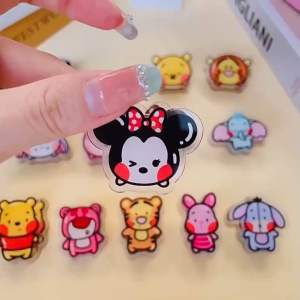 Kẹp hồ sơ kẹp giấy tờ lưu trữ cố định gấu dâu LOTSO - MICKEY