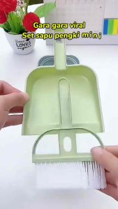 Sapu Mini Set Sapu Pengki GSF 124 & Pembersih Debu Laptop