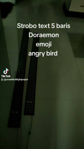 Strobo Text 5 Baris 12v-24v: Aksesoris Penjualan Online