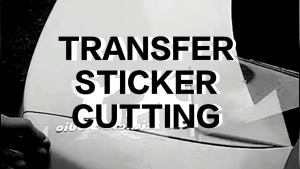 Transfer Sticker Cutting - Custom Stiker Cutting Desain Sendiri Stiker Mobil Motor