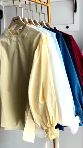 Moni Blouse / Kemeja Wanita Katun Premium / Baju Atasan Wanita Terbaru 2024