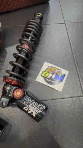 โช๊คหลัง YSS เเท้ รุ่น G-TX สำหรับใส่ GIORNO ตรงรุ่น ความสูง 320มิล ตัวโช๊คปรับได้3จุด สินค้ารับประกันจากโรงงาน2ปี