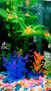pohon hias dekorasi aquarium per 1pcs