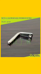 Jalur Benang Mesin Jahit Overdeck kumis Stick Golf / Retel L(135) Kumis 2535110 M.J.M-30290 ( part jalur kumis iverdeck Kam )