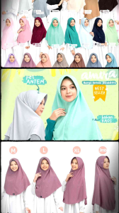 Jilbab Amira Jumbo: Kerudung Bergo Nyaman & Praktis