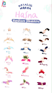 Handsock Hasna by Afra| berjempol | kaos rayon adem Ukuran M-L