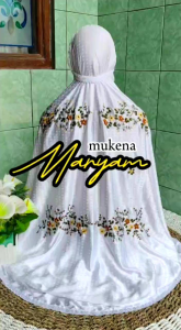 mukena Maryam sutra blitz bordir sulam