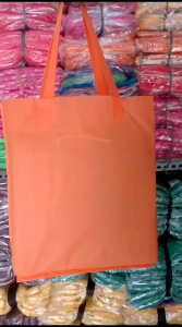 (LUSINAN) Tas Kain Spundbond 25x35x8 lipat samping Real 65/70gsm