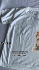 KAOS DISTRO ANAK PEREMPUAN LAKI LAKI USIA 2-10THN KAOS LENGAN PENDEK ANAK CEWEK COWOK