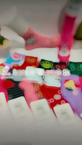 KAOS KAKI PAUD TK SD MOTIF KARTUN HELLO KITTY MICKEY MOUSE BARBIE SPIDERMAN BATMAN MINI MOUSE POOH CAPTAIN AMERIKA