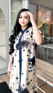 DASTER PERI busui kancing depan kualitas prenium