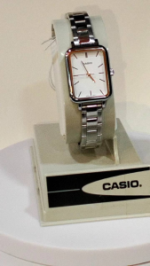 CASIO LADIES SILVER LTP V009D 7E