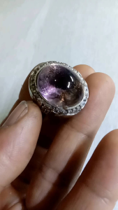 natural batu kecubung bungur tanjung bintang KRISTAL asLi