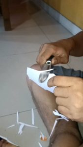 Pisau Daging Bahan Baja Asli Premium