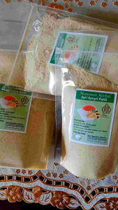 kunyit putih bubuk plus gula 500gr/ kunyit putih instan