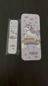 Kotak Pensil Kaleng Unicorn Plus Anak B-727