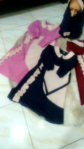 Baju Gamis Anak Terbaru & Set Hijab Kekinian