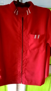 baju muslim resleting lengan panjang