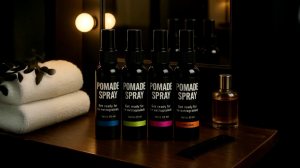 Hair styling. Pomade Spray 60 ml. Klimis Medium hold dan Bervolume. Free sisir