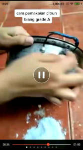 Biang sitrun pembersih kerak membandel serbaguna 250 gram