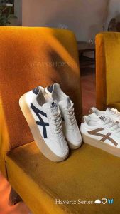 GMN Havertz Sepatu Sneakers Kasual Wanita Import Korea Terbaru