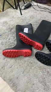 รองเท้าบูท canue สูง16นิ้ว รุ่น B06 แถมแผ่นรองพื้น ขนาด 9.5-11.5 พร้อมส่ง!!