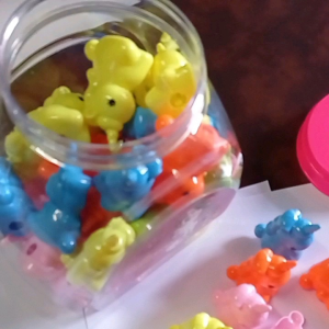 Rautan pensil warna warni kuda poni 1 pcs