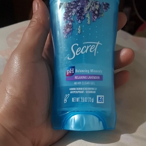 secret outlast/balancing minerals advanced complete clean Antiperspirant Deodorant /gel73g