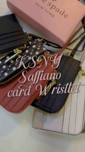 Kate Spade Saffiano Card Case Wristlet