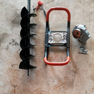 hộp số máy khoan + mũi 15cm đôi