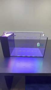 Aquarium OMSD-60AQ Tank Side Filter System dengan Crystal Clear Glass 60cm x 30cm x 30cm/Tank Aquarium