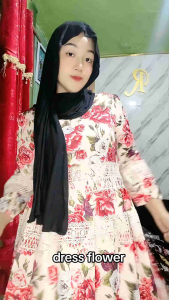 Gamis import flower Ter baru