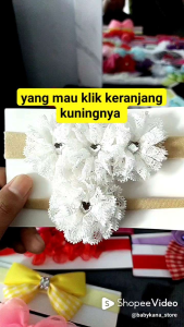 Headband baby nilon premium lembut elastis usia Newborn Bandana bayi lucu murah karet nylon Bando bayi 0-3 tahun