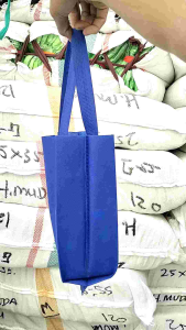 (Lusinan) Tas Kain Spundbond 20x25 Lipat Samping real 65/70gsm