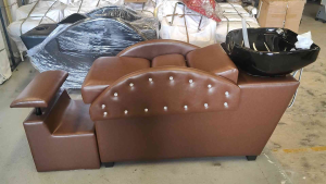 มาใหม่ BSfurniture เตียงสระผมBS9988 บวกอ่างอุปกรณ์ครบชุด พร้อมใช้  แข็งแรงทนทานมาก  สินค้าดีและราคาถูก  เลือกอ่าง   เลือกสีเบาะได้