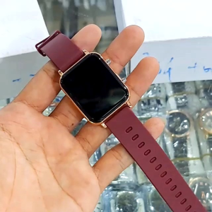 [COD] Jam Led Watch Digital Wanita Strap Silikon Persegi Panjang Jam Tangan Kasual Wanita DIGITAL sporty Kekinian Import Mewah Jam tangan Fashion Wanita Elektronik Free Batrai