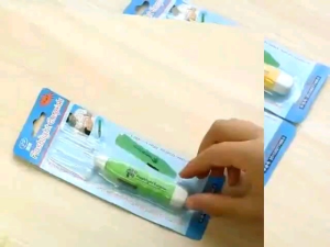 Alat Pembersih Telinga / Korek Kuping Earpick dengan Lampu LED Untuk Bayi Anak ear pick