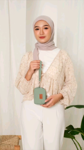 Dompet Koin Mini Kecil Kotak Bahan Chocoly