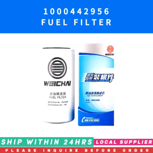 1000442956 FUEL FILTER WEICHAI 612600081334 ALTERNATIVE LIUGONG WD612600081334 XCMG 860113253 [DAPAT MAG-INQUIRE BAGO MAG-ORDER PRE-ORDER LANG! LOCAL SUPPLIER WARRANTY] FOR ENGINE PART