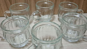 6 Gelas Mini Sloki Cantik Dengan Kuping FTC