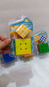 Puzzle Rubik Kubus 3x3x3 isi 2 pcs no Pr-17660